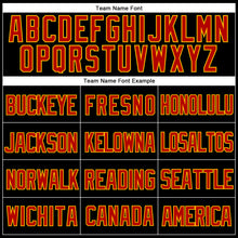 Load image into Gallery viewer, Custom Black Red-Gold Mesh Authentic Throwback Baseball Jersey