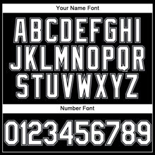 Load image into Gallery viewer, Custom Stitched Black White-Gray Sports Pullover Sweatshirt Hoodie