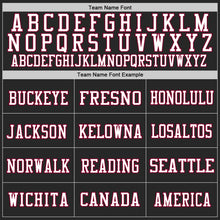 Load image into Gallery viewer, Custom Black White-Maroon Mesh Authentic Throwback Football Jersey