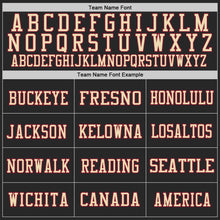 Load image into Gallery viewer, Custom Black Crimson-Cream Mesh Authentic Football Jersey