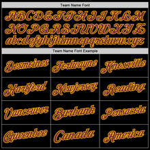 Load image into Gallery viewer, Custom Black Burgundy-Gold Authentic Throwback Basketball Jersey