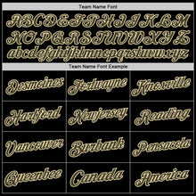 Load image into Gallery viewer, Custom Black Olive-Cream Authentic Throwback Basketball Jersey