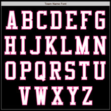 Load image into Gallery viewer, Custom Black White-Pink Authentic Baseball Jersey