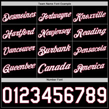 Load image into Gallery viewer, Custom Black White-Maroon Authentic Basketball Jersey