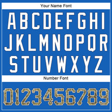 Load image into Gallery viewer, Custom Blue Camo-Navy Authentic Throwback Basketball Jersey