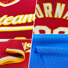 Load image into Gallery viewer, Custom Blue Navy-Old Gold Authentic Throwback Baseball Jersey