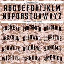 Load image into Gallery viewer, Custom Camo Black Authentic Salute To Service Baseball Jersey