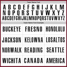 Load image into Gallery viewer, Custom Crimson White-Black Authentic Baseball Jersey