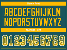 Load image into Gallery viewer, Custom Midnight Green Gold-White Drift Fashion Football Jersey