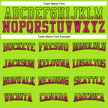 Load image into Gallery viewer, Custom Stitched Sky Blue Neon Green Hot Pink Purple-Black Fade Fashion Splash Sports Pullover Sweatshirt Hoodie