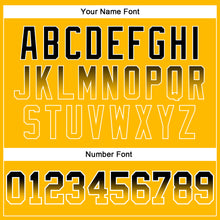 Load image into Gallery viewer, Custom Stitched White Black-Gold Fade Fashion Arrow Sports Pullover Sweatshirt Hoodie