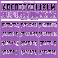 Load image into Gallery viewer, Custom Stitched White Black-Medium Purple Fade Fashion Arrow Sports Pullover Sweatshirt Hoodie