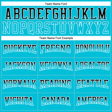 Load image into Gallery viewer, Custom Stitched White Black-Lakes Blue Fade Fashion Arrow Sports Pullover Sweatshirt Hoodie