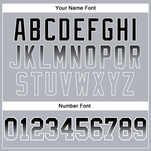 Load image into Gallery viewer, Custom Stitched White Black-Gray Fade Fashion Line Sports Pullover Sweatshirt Hoodie