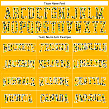 Load image into Gallery viewer, Custom Stitched Black Gold-Neon Green Fade Fashion Leopard Print Sports Pullover Sweatshirt Hoodie