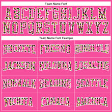 Load image into Gallery viewer, Custom Stitched Pink Black-White Fade Fashion Leopard Print Sports Pullover Sweatshirt Hoodie