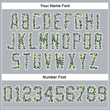 Load image into Gallery viewer, Custom Stitched Gray Navy-White Fade Fashion Leopard Print Sports Pullover Sweatshirt Hoodie