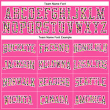 Load image into Gallery viewer, Custom Stitched Pink Navy-White Fade Fashion Leopard Print Sports Pullover Sweatshirt Hoodie