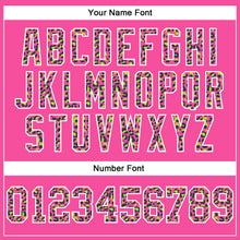 Load image into Gallery viewer, Custom Stitched Pink Navy-White Fade Fashion Leopard Print Sports Pullover Sweatshirt Hoodie