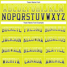 Load image into Gallery viewer, Custom Stitched Neon Yellow Black-White Fade Fashion Arrow Sports Pullover Sweatshirt Hoodie