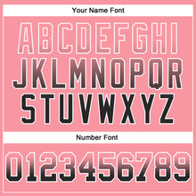 Load image into Gallery viewer, Custom Stitched Medium Pink Black-White Fade Fashion Arrow Sports Pullover Sweatshirt Hoodie