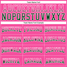 Load image into Gallery viewer, Custom Stitched Pink Green-White Fade Fashion Arrow Sports Pullover Sweatshirt Hoodie