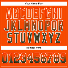 Load image into Gallery viewer, Custom Stitched Orange Olive-White Fade Fashion Arrow Sports Pullover Sweatshirt Hoodie