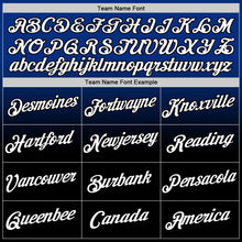 Load image into Gallery viewer, Custom Royal White-Black Fade Fashion Performance T-Shirt