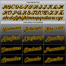 Load image into Gallery viewer, Custom Gray Black-Gold Fade Fashion Performance T-Shirt