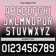 Load image into Gallery viewer, Custom Light Pink White-Black Fade Fashion Performance T-Shirt