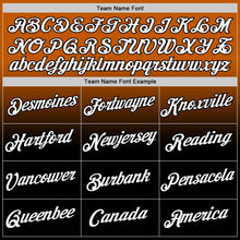 Load image into Gallery viewer, Custom Texas Orange White-Black Fade Fashion Performance T-Shirt