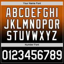 Load image into Gallery viewer, Custom Texas Orange White-Black Fade Fashion Performance T-Shirt