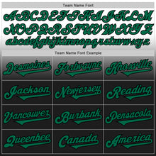 Load image into Gallery viewer, Custom White Kelly Green-Black Authentic Fade Fashion Baseball Jersey
