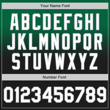 Load image into Gallery viewer, Custom Kelly Green Black-Gray Authentic Fade Fashion Baseball Jersey