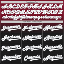 Load image into Gallery viewer, Custom Crimson Black-Gray Authentic Fade Fashion Baseball Jersey