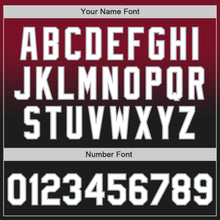 Load image into Gallery viewer, Custom Crimson Black-Gray Authentic Fade Fashion Baseball Jersey