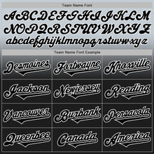 Load image into Gallery viewer, Custom Silver Black-White Authentic Fade Fashion Baseball Jersey