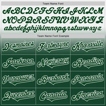 Load image into Gallery viewer, Custom White Green Authentic Fade Fashion Baseball Jersey