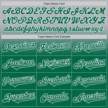 Load image into Gallery viewer, Custom Gray Kelly Green-White Authentic Fade Fashion Baseball Jersey