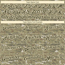 Load image into Gallery viewer, Custom Camo Olive-Cream Performance Salute To Service Golf Polo Shirt