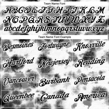 Load image into Gallery viewer, Custom Tie Dye Black-White 3D Performance Golf Polo Shirt