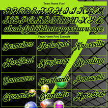 Load image into Gallery viewer, Custom Black Aurora Green 3D Pattern Design Billiards Performance Polo Shirt