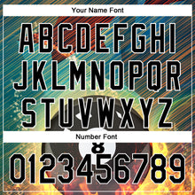 Load image into Gallery viewer, Custom Black White 3D Pattern Design Flame Billiards 8 Ball Performance Polo Shirt