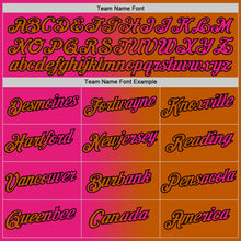 Load image into Gallery viewer, Custom Texas Orange Hot Pink-Black Gradient Fashion Performance T-Shirt