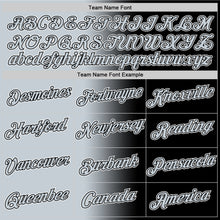 Load image into Gallery viewer, Custom Black Silver-White Gradient Fashion Performance T-Shirt