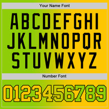 Load image into Gallery viewer, Custom Neon Green Yellow-Black Authentic Gradient Fashion Basketball Jersey