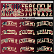 Load image into Gallery viewer, Custom Black Vintage USA Flag Crimson-Cream Authentic Gradient Fashion Basketball Jersey