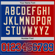 Load image into Gallery viewer, Custom Royal Red-Cream Authentic Gradient Fashion Basketball Jersey