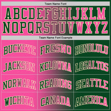 Load image into Gallery viewer, Custom Green Pink-Cream Authentic Gradient Fashion Basketball Jersey
