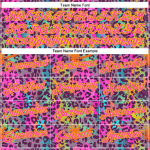Load image into Gallery viewer, Custom Graffiti Pattern Gold-Pink 3D Colorful Leopard Performance T-Shirt